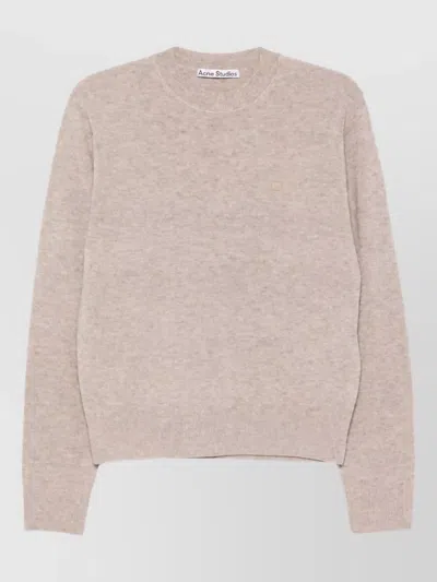 Acne Studios Crewneck Sweatshirt In Neutral