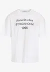Acne Studios 1996 Logo T-shirt In White