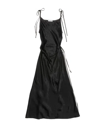 ACNE STUDIOS ACNE STUDIOS SLEEVELESS SATIN MAXI DRESS