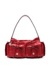 Acne Studios Multipocket Micro Bag In 红色