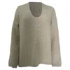 Acne Studios Crochet Knitted Sweater In Beige Wool In Beige
