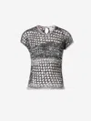 Acne Studios Kambon Tweedy Crochet Top