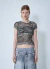 Acne Studios Kambon Tweedy Crochet Top