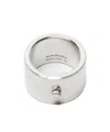 Acne Studios Crystal Ring In White