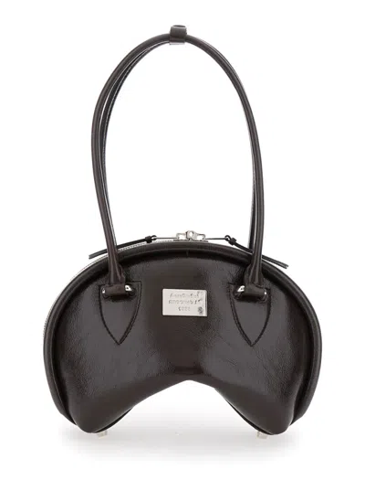Acne Studios Dark Brown Bowlina Shoulder Bag