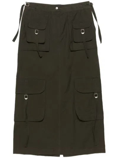 Acne Studios Dark Grey Cargo Skirt