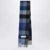 Acne Studios Vally Checked Wool-blend Scarf In Brown