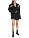 Acne Studios Women Deconstructed Jacket In Black
