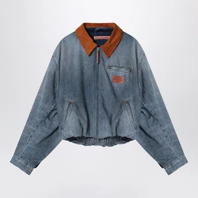 Acne Studios Denim Bomber Jacket