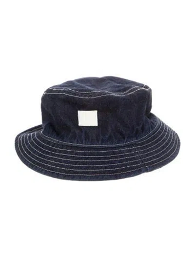 Pre-owned Acne Studios Denim Bucket Hat In Blue