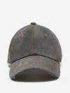 Acne Studios Denim Cap In Black