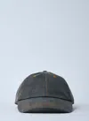 Acne Studios Men Denim Cap In Black