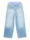 Acne Studios Denim Cotton Jeans In Blue