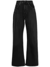 Acne Studios 2021f Loose Fit Jeans In Black