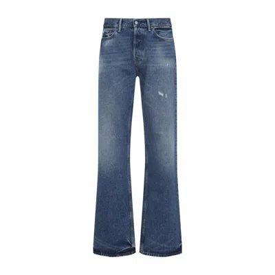 Acne Studios Denim Cotton Jeans In Black