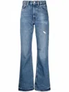 Acne Studios Wide-leg Jeans In Blue
