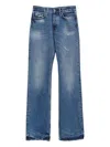 Acne Studios Denim Cotton Jeans In Brown
