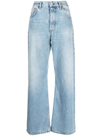 Acne Studios Blue 1981f Jeans In Clear Blue
