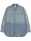 Acne Studios Blue Button-up Denim Shirt