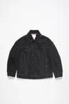Acne Studios Denim Jacket - Oversized Unisex Fit In Black