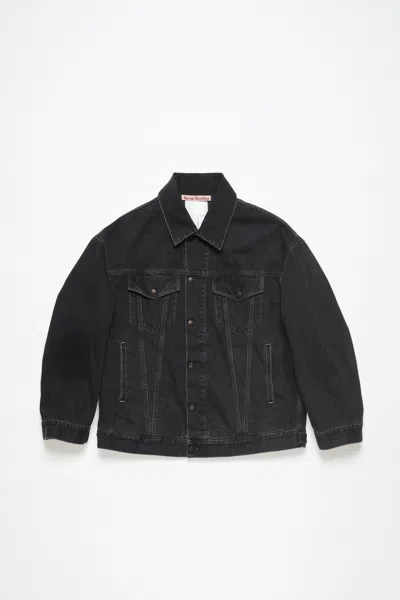 Acne Studios Denim Jacket - Oversized Unisex Fit In Black