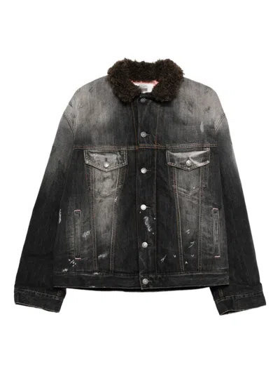 Acne Studios Denim Jacket In Black