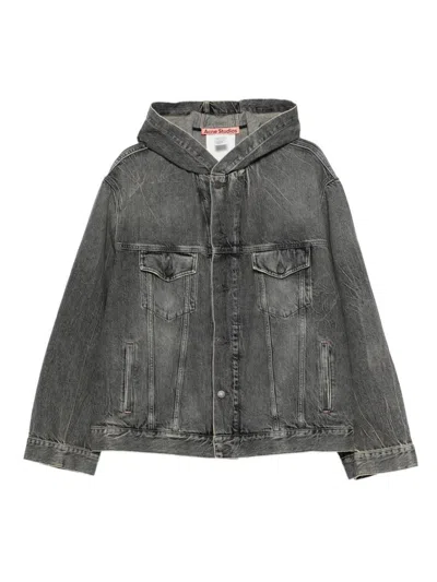 Acne Studios Denim Jacket In Black