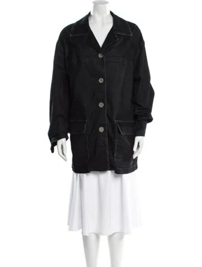 Pre-owned Acne Studios Denim Jacket In Black
