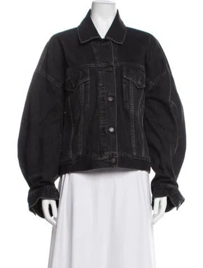 Pre-owned Acne Studios Denim Jacket In Black