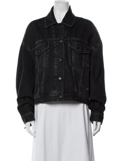 Pre-owned Acne Studios Denim Jacket In Black
