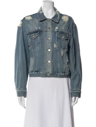 Pre-owned Acne Studios Denim Jacket In Blue