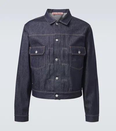 Acne Studios Denim Jacket In Blue