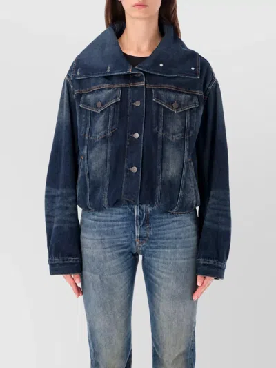 Acne Studios Denim Jacket In Blue