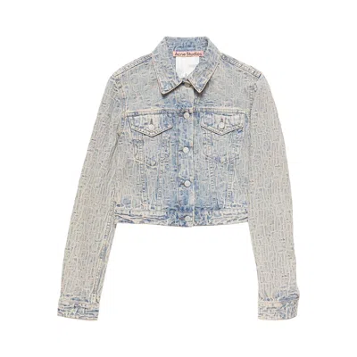 Pre-owned Acne Studios Denim Jacket 'blue/beige' | Women's Size 40