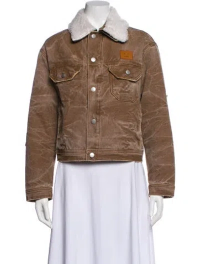 Pre-owned Acne Studios Denim Jacket In Brown
