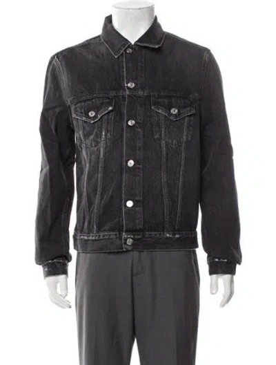 Pre-owned Acne Studios Denim Jacket In Gray