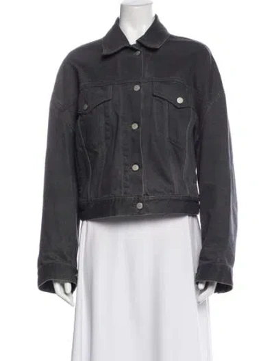 Pre-owned Acne Studios Denim Jacket In Gray