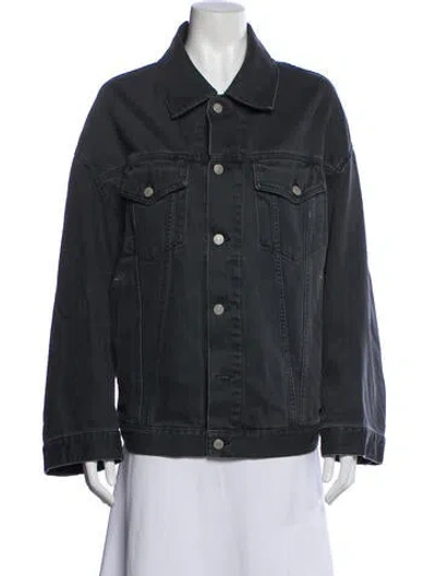 Pre-owned Acne Studios Denim Jacket In Gray