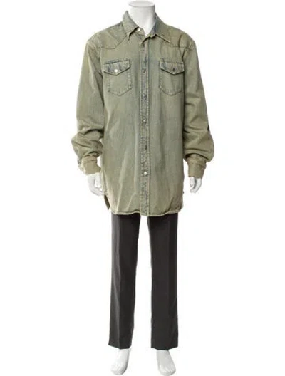 Pre-owned Acne Studios Denim Jacket In Green