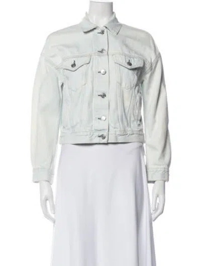 Pre-owned Acne Studios Denim Jacket In Green
