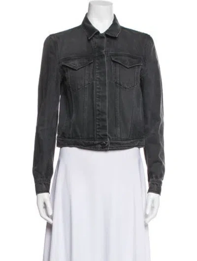 Pre-owned Acne Studios Denim Jacket In Grey