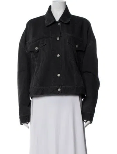 Pre-owned Acne Studios Denim Jacket In Grey