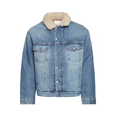 Pre-owned Acne Studios Denim Jacket 'mid Blue' | Men's Size Xxl