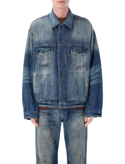 Acne Studios Denim Jacket - Size M/l In Blue