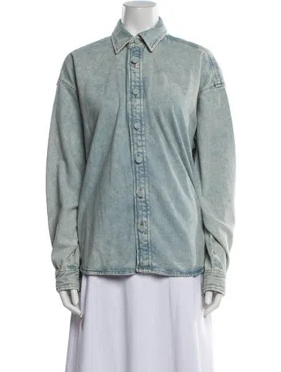 Pre-owned Acne Studios Denim Jacket W/ Tags In Blue