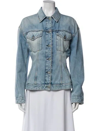 Pre-owned Acne Studios Denim Jacket W/ Tags In Blue
