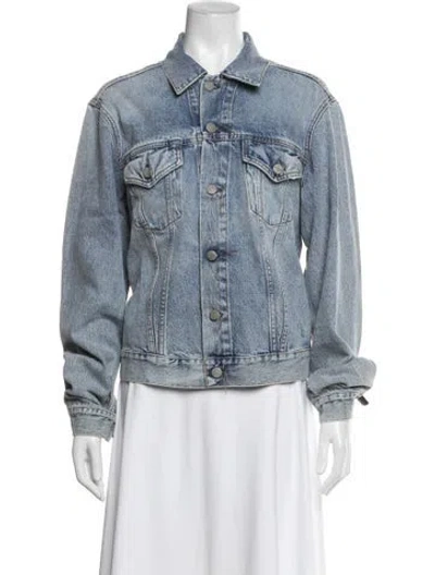 Pre-owned Acne Studios Denim Jacket W/ Tags In Blue