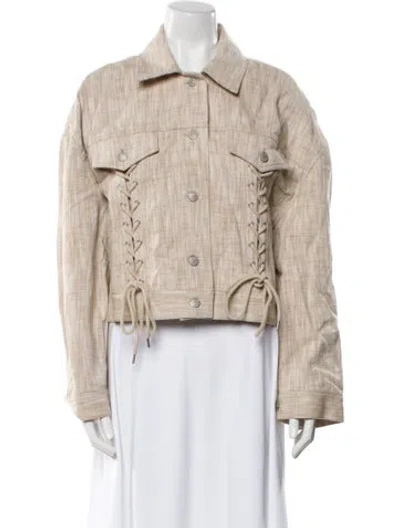 Pre-owned Acne Studios Denim Jacket W/ Tags In Neutral
