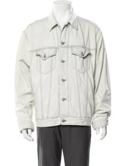 Pre-owned Acne Studios Denim Jacket In White