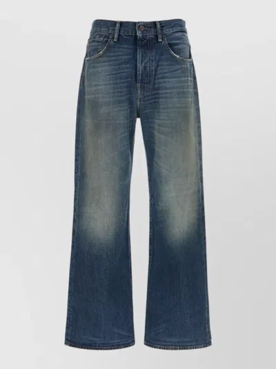 Acne Studios Denim Jeans In Blue